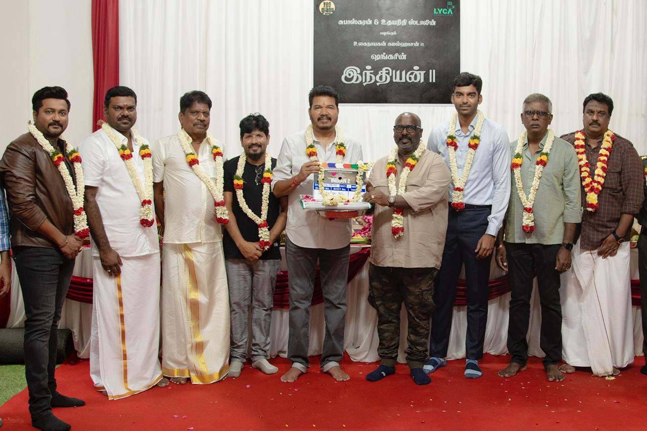 Indian 2 Shoot resumes with a Pooja