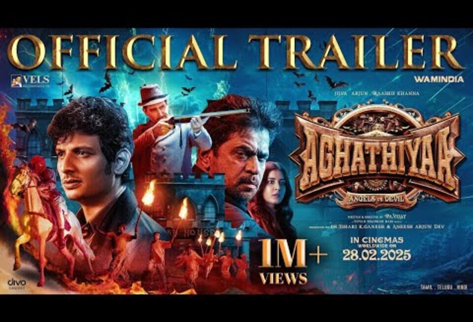 “Aghathiyaa” Movie Trailer